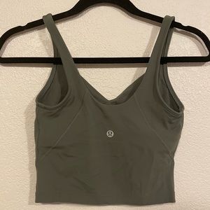 Lululemon Align Tank Grey Sage sz 2